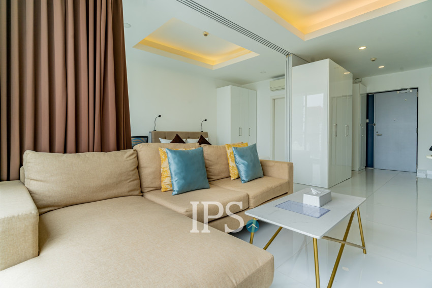 45 Sqm Studio For Rent - J Tower 1, Tonle Bassac, Phnom Penh