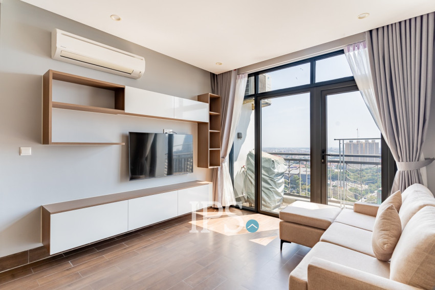 3 Bedroom Serviced Apartment For Rent - Tonle Bassac, Phnom Penh