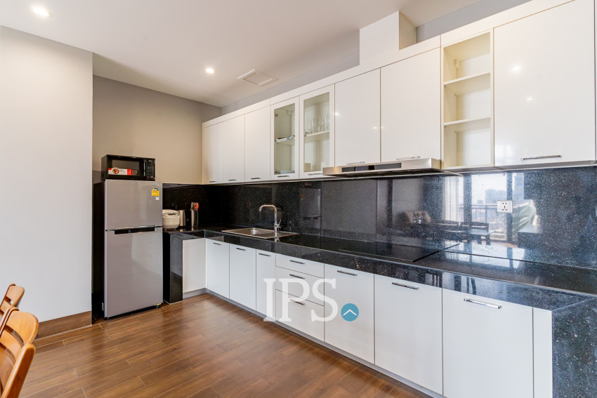 3 Bedroom Serviced Apartment For Rent - Tonle Bassac, Phnom Penh