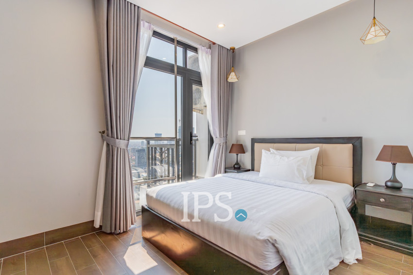 3 Bedroom Serviced Apartment For Rent - Tonle Bassac, Phnom Penh