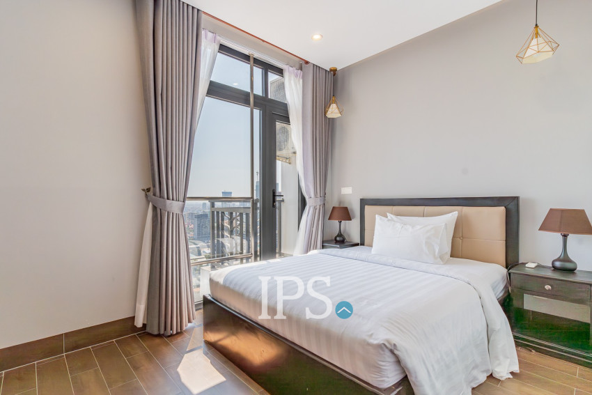 3 Bedroom Serviced Apartment For Rent - Tonle Bassac, Phnom Penh