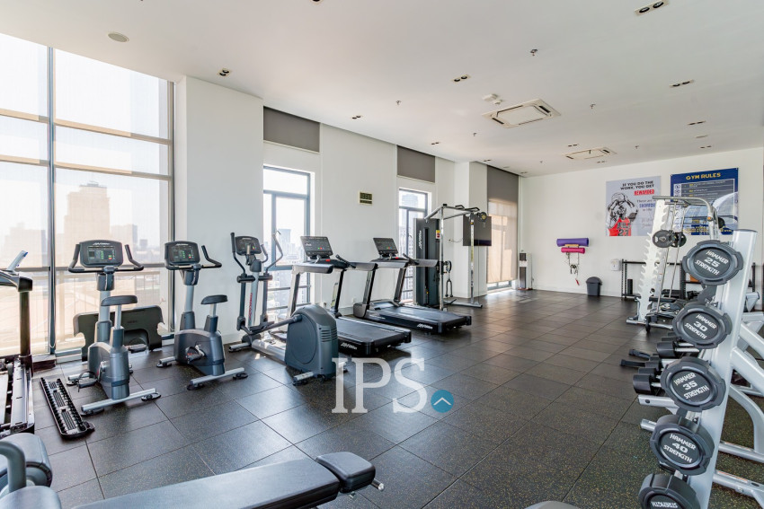 3 Bedroom Serviced Apartment For Rent - Tonle Bassac, Phnom Penh