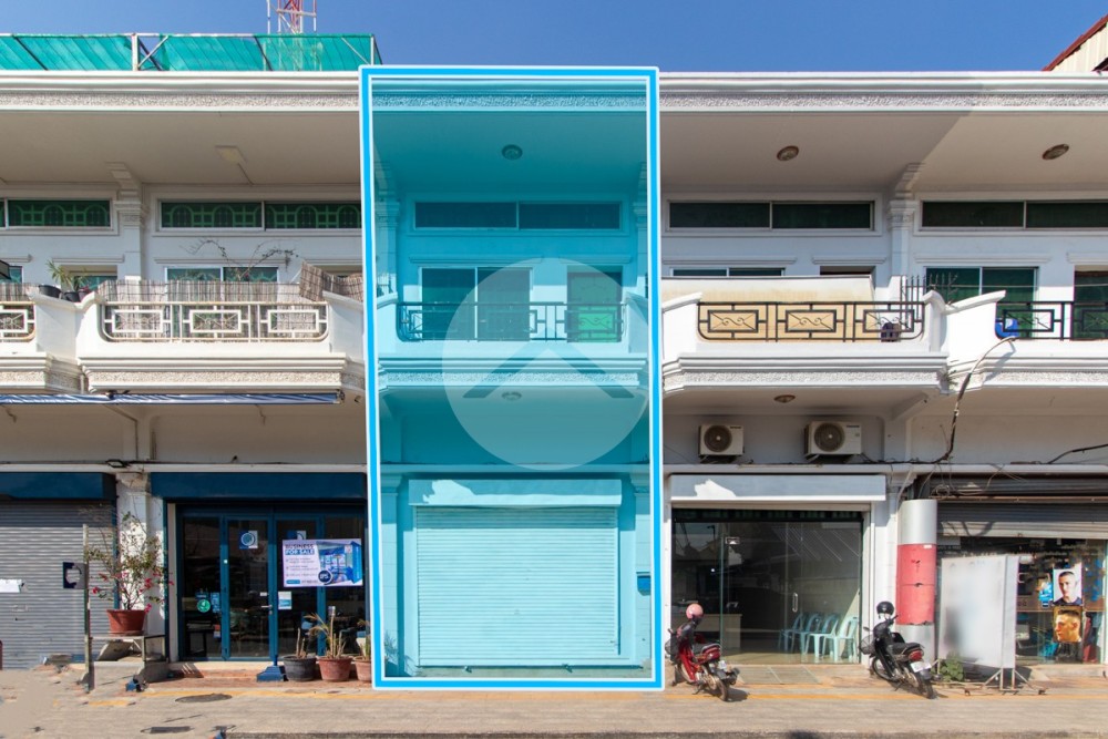 3 Bedroom Commercial Shophouse For Rent - Svay Dangkum, Siem Reap