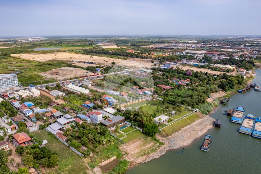 9 Bedroom Luxury Villa For Sale - Along Mekong River, Chroy Changvar, Phnom Penh