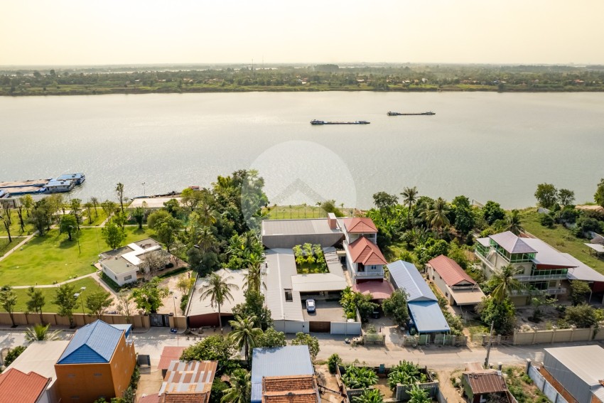 9 Bedroom Luxury Villa For Sale - Along Mekong River, Chroy Changvar, Phnom Penh