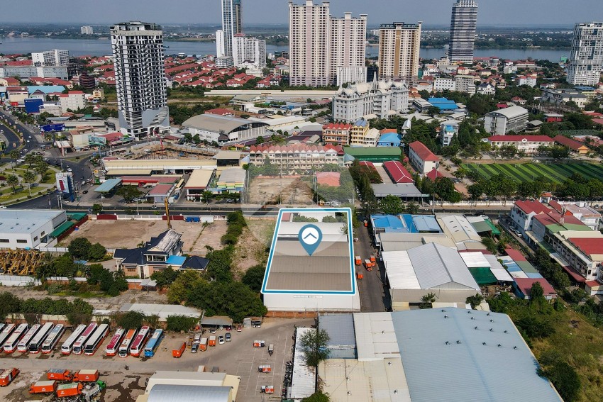 3,081 Sqm Warehouse For Sale - Chroy Changvar, Phnom Penh