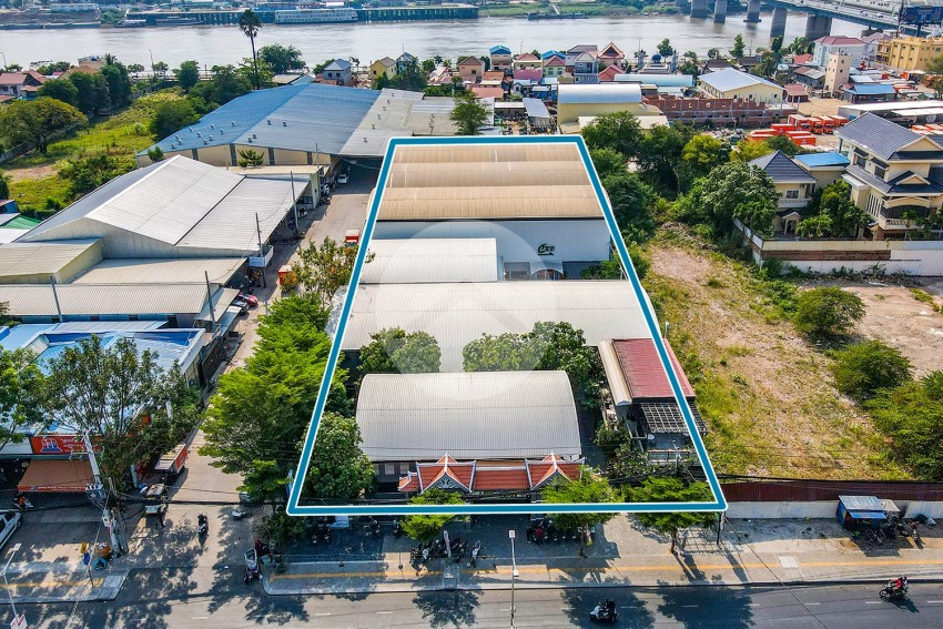 3,081 Sqm Warehouse For Sale - Chroy Changvar, Phnom Penh