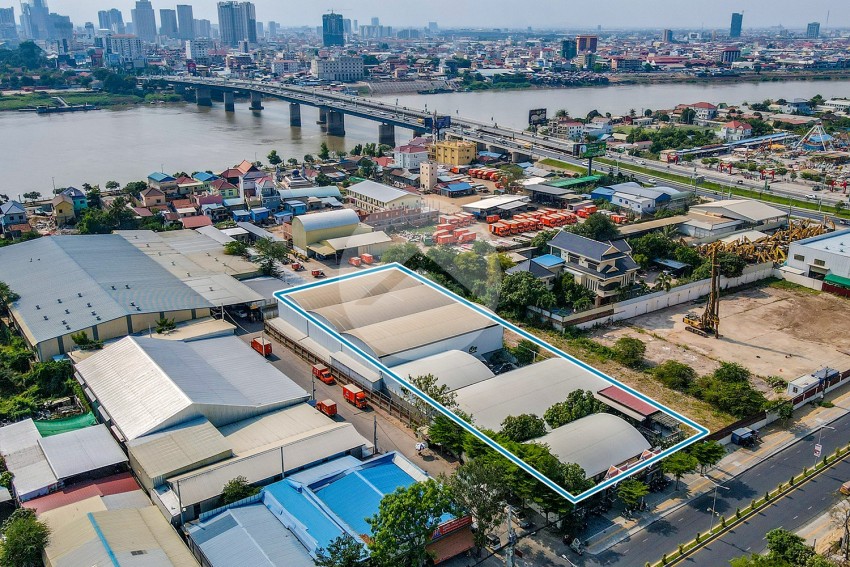 3,081 Sqm Warehouse For Sale - Chroy Changvar, Phnom Penh