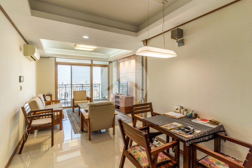 28th Floor 1 Bedroom Condo For Sale - De Castle Royal, BKK1, Phnom Penh