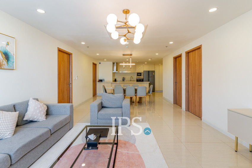 3 Bedroom Serviced Apartment For Rent - Toul Kork, Phnom Penh