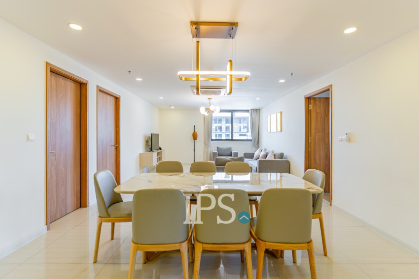 3 Bedroom Serviced Apartment For Rent - Toul Kork, Phnom Penh