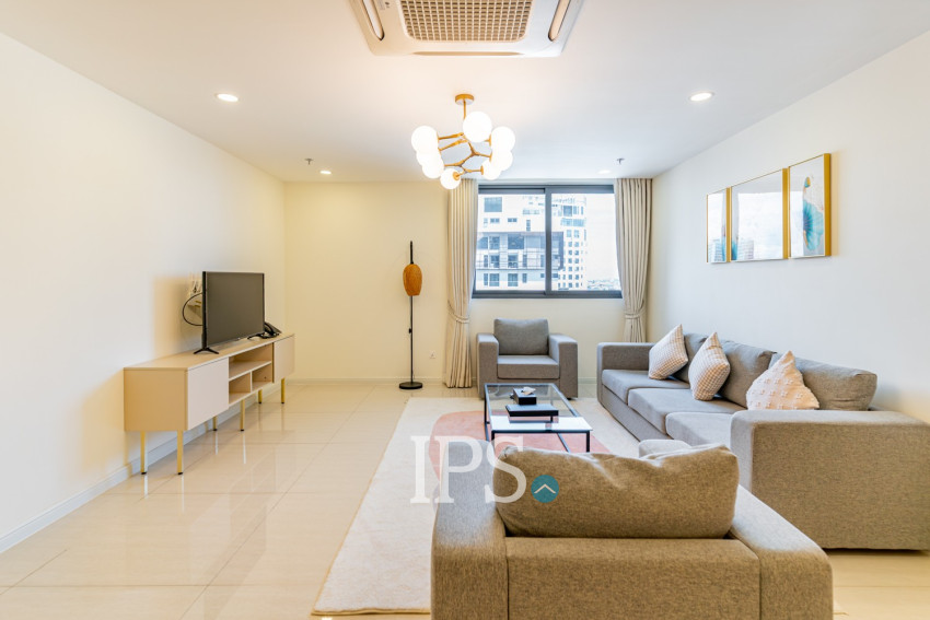 3 Bedroom Serviced Apartment For Rent - Toul Kork, Phnom Penh