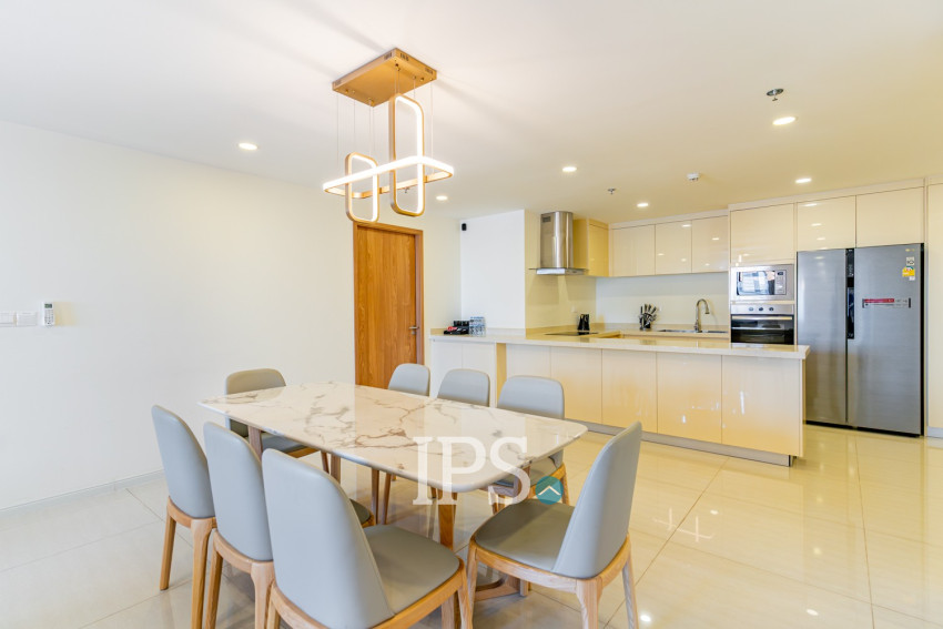 3 Bedroom Serviced Apartment For Rent - Toul Kork, Phnom Penh