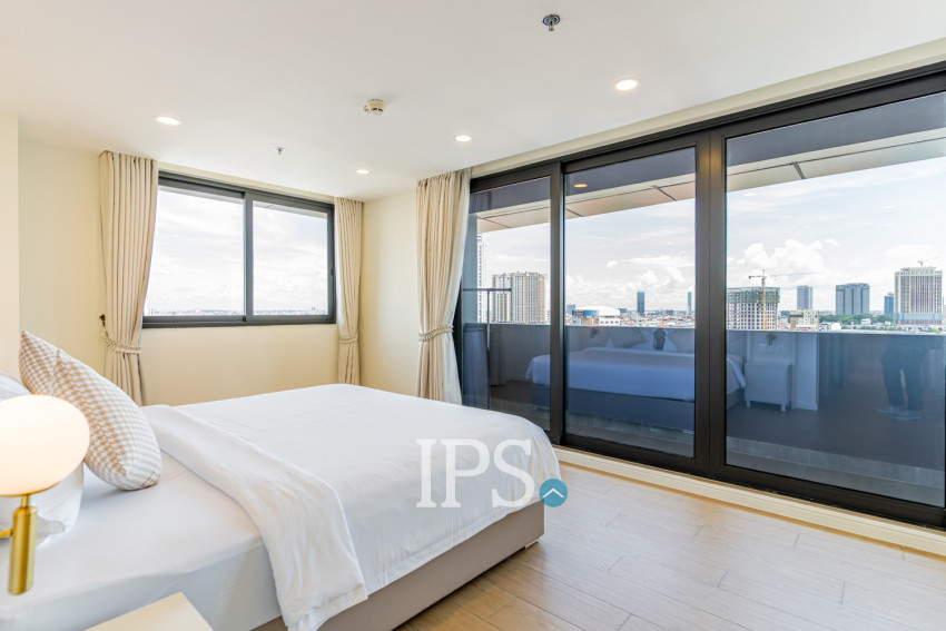 3 Bedroom Serviced Apartment For Rent - Toul Kork, Phnom Penh