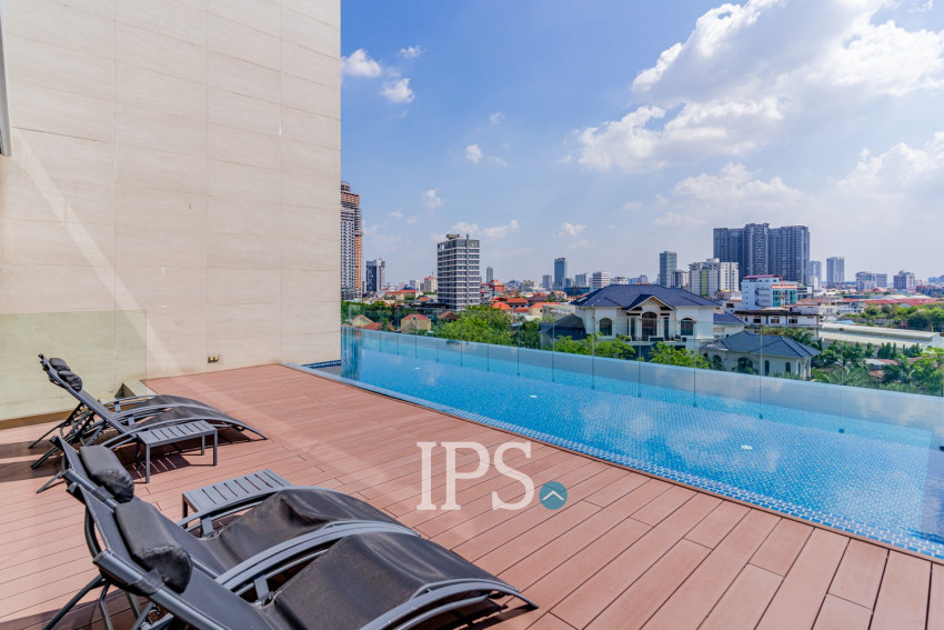 4 Bedroom Penthouse For Rent - Toul Kork, Phnom Penh