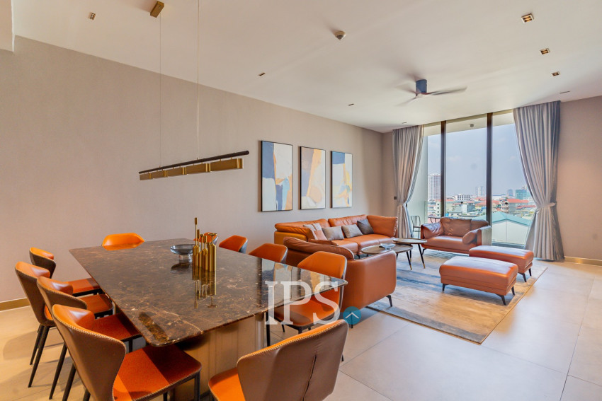 4 Bedroom Serviced Penthouse For Rent - Toul Kork, Phnom Penh