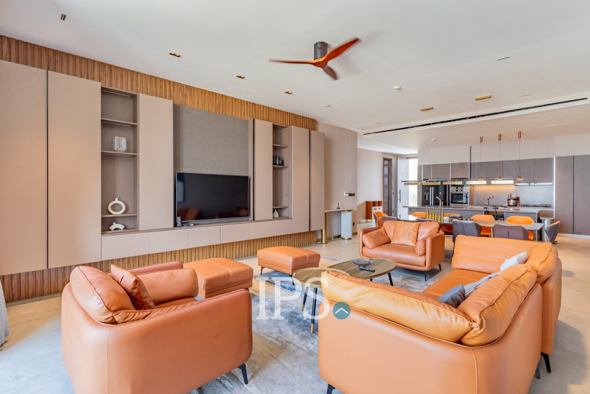 4 Bedroom Serviced Penthouse For Rent - Toul Kork, Phnom Penh