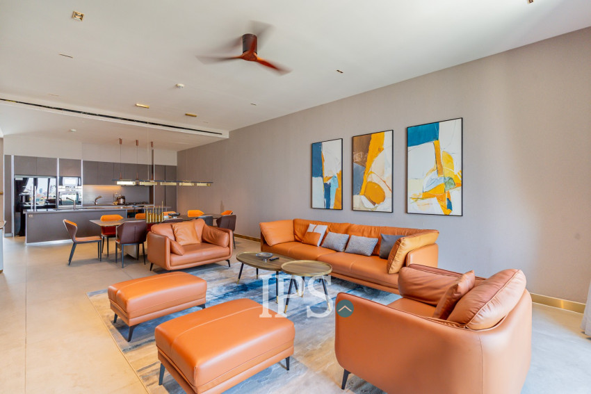4 Bedroom Serviced Penthouse For Rent - Toul Kork, Phnom Penh