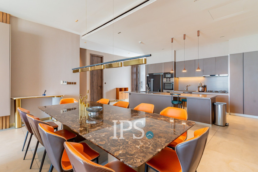 4 Bedroom Serviced Penthouse For Rent - Toul Kork, Phnom Penh