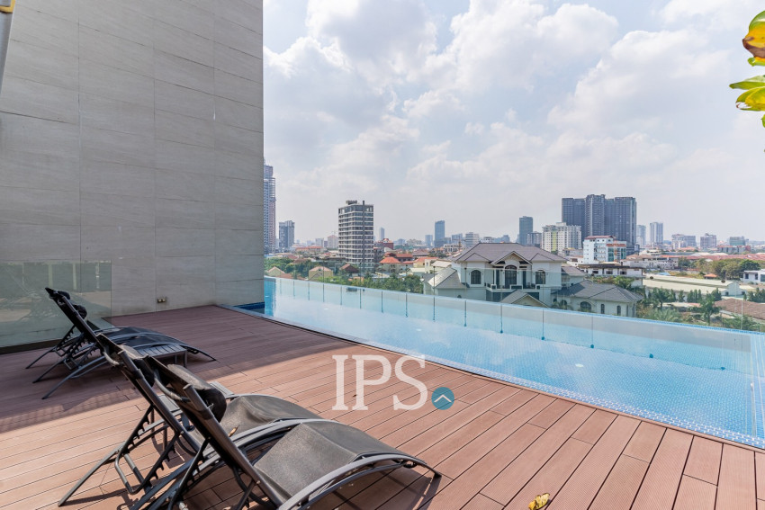 4 Bedroom Serviced Penthouse For Rent - Toul Kork, Phnom Penh