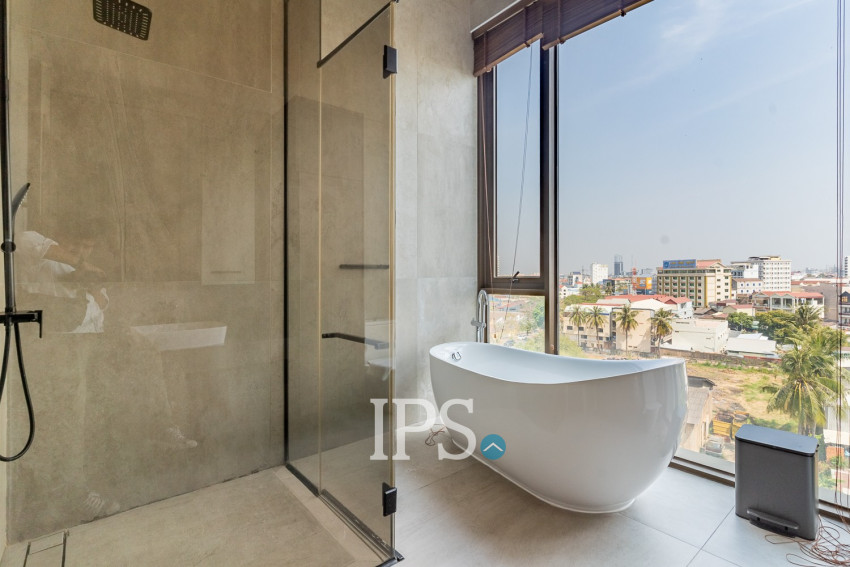 4 Bedroom Serviced Penthouse For Rent - Toul Kork, Phnom Penh