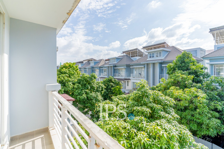 4 Bedroom Linked Villa For Rent - Borey Peng Huoth, Russey Keo, Phnom Penh