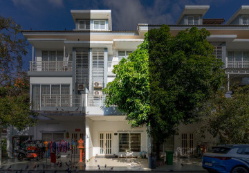 4 Bedroom Linked Villa For Rent - Borey Peng Huoth, Russey Keo, Phnom Penh thumbnail