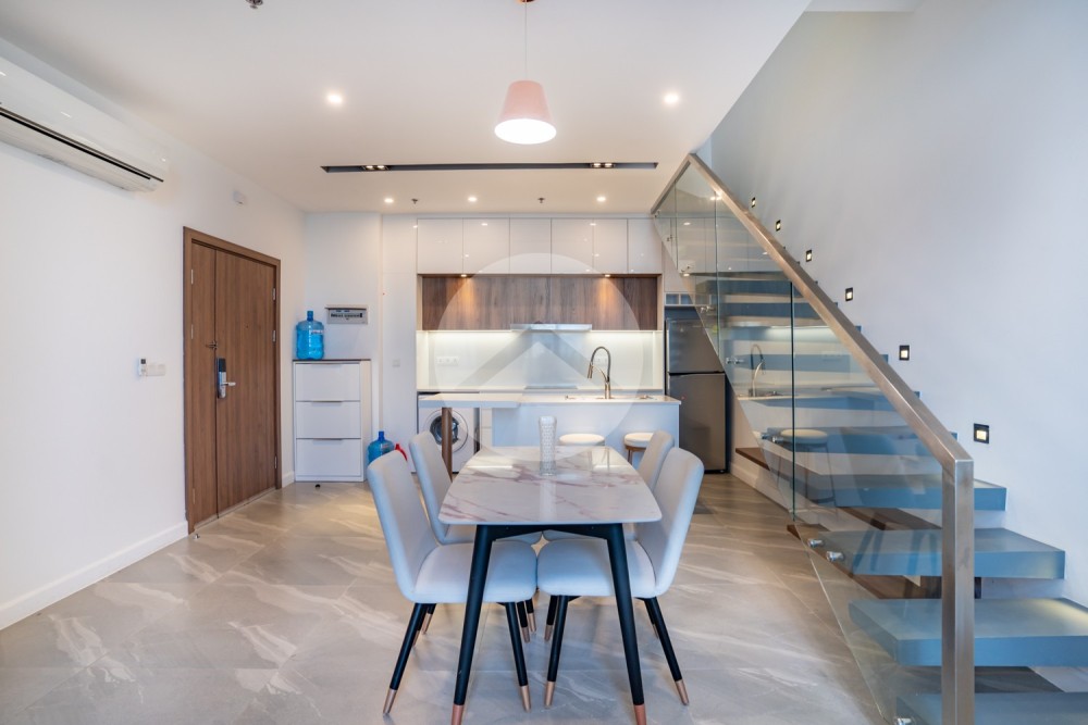Duplex 2 Bedroom Condo For Rent - Chroy Changvar, Phnom Penh - Image 7