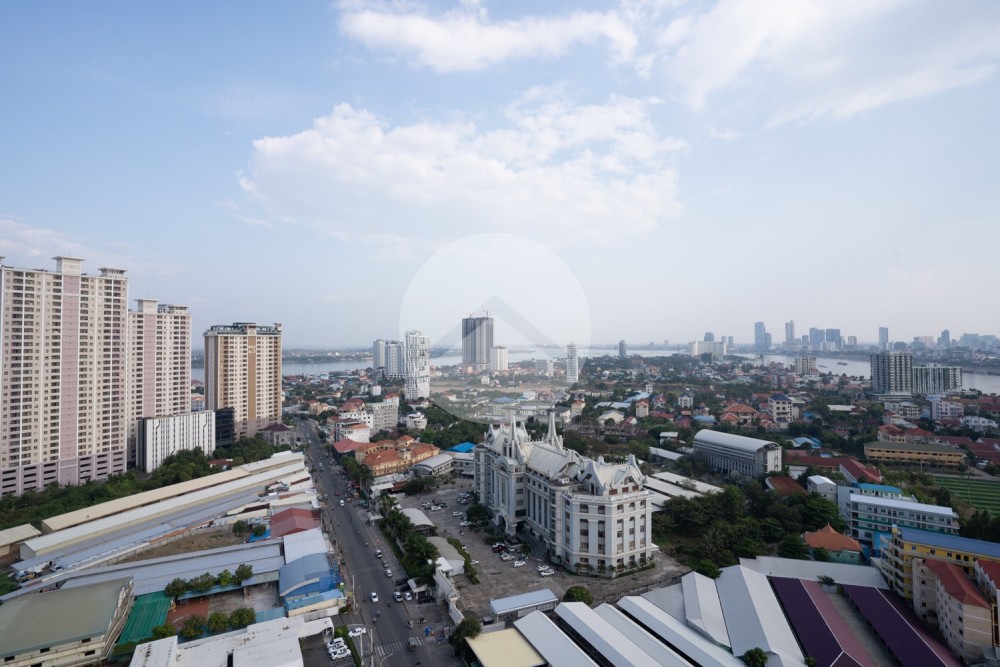 Duplex 2 Bedroom Condo For Rent - Chroy Changvar, Phnom Penh - Image 21