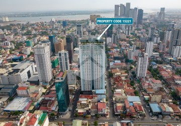 15th Floor 1 Bedroom Condo For Sale - De Castle Royal, BKK1, Phnom Penh thumbnail