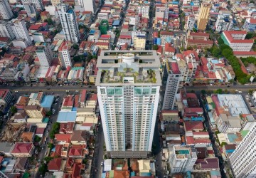 15th Floor 1 Bedroom Condo For Sale - De Castle Royal, BKK1, Phnom Penh thumbnail