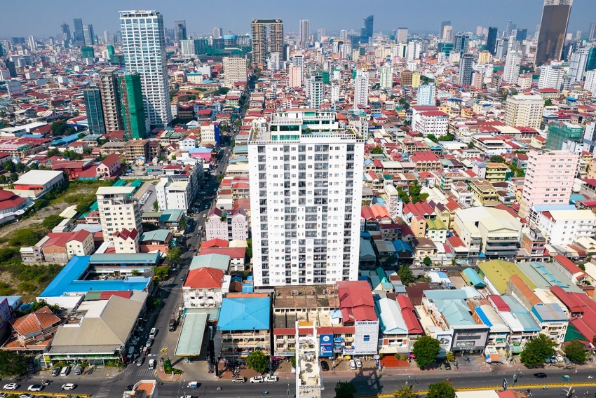 18th Floor 2 Bedroom Condo For Sale - Residence L, BKK3, Phnom Penh