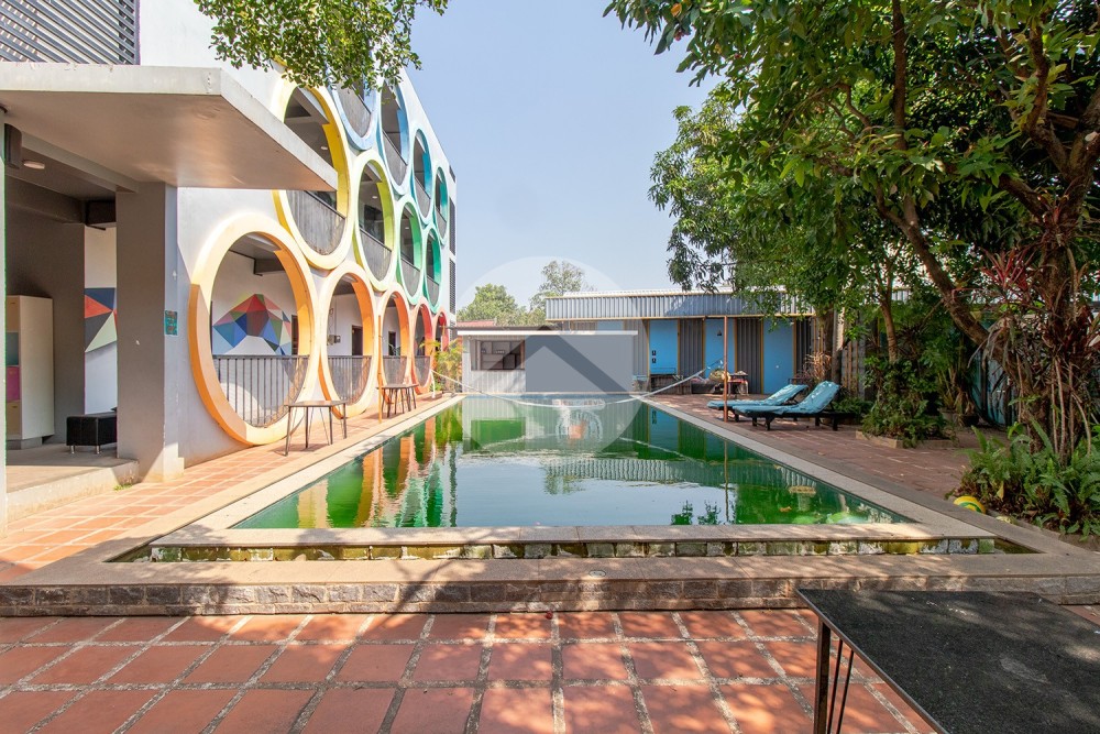 35 Bedroom Hostel/Hotel For Rent - Sala Kamreuk, Siem Reap