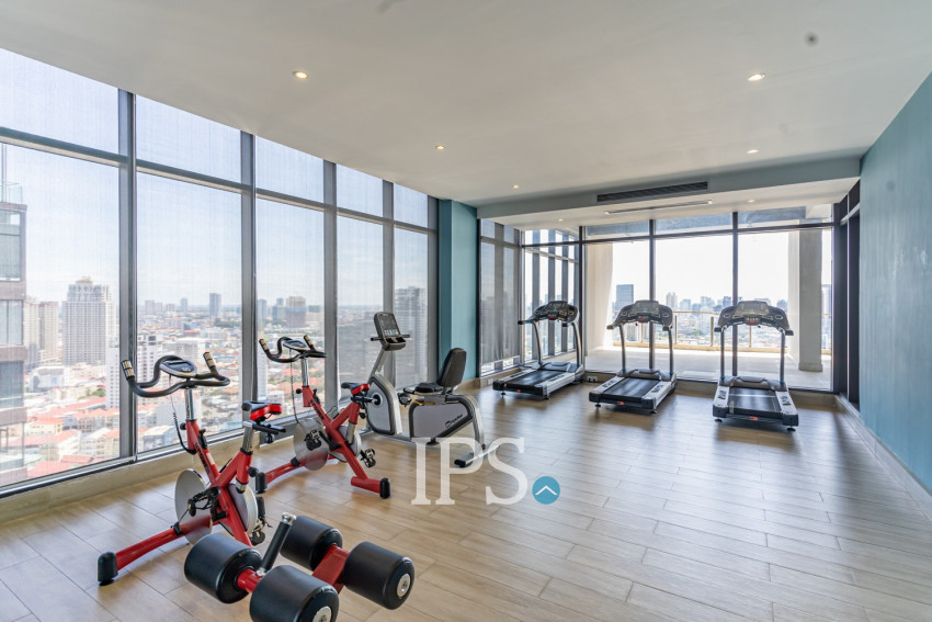 1 Bedroom Condo For Rent - Time Square 2, Toul Kork, Phnom Penh