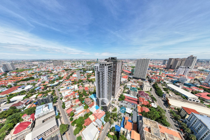 1 Bedroom Condo For Rent - Time Square 2, Toul Kork, Phnom Penh
