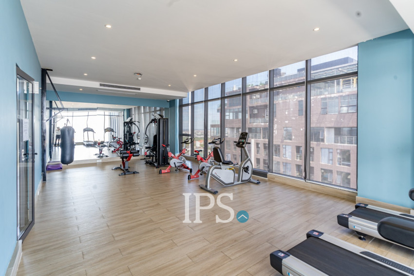 1 Bedroom Condo For Rent - Time Square 2, Toul Kork, Phnom Penh