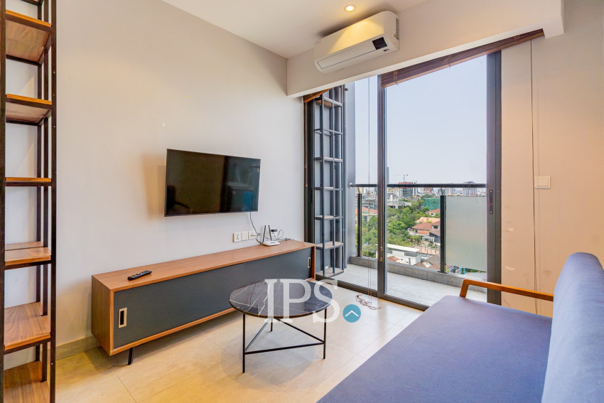 1 Bedroom Condo For Rent - Time Square 2, Toul Kork, Phnom Penh