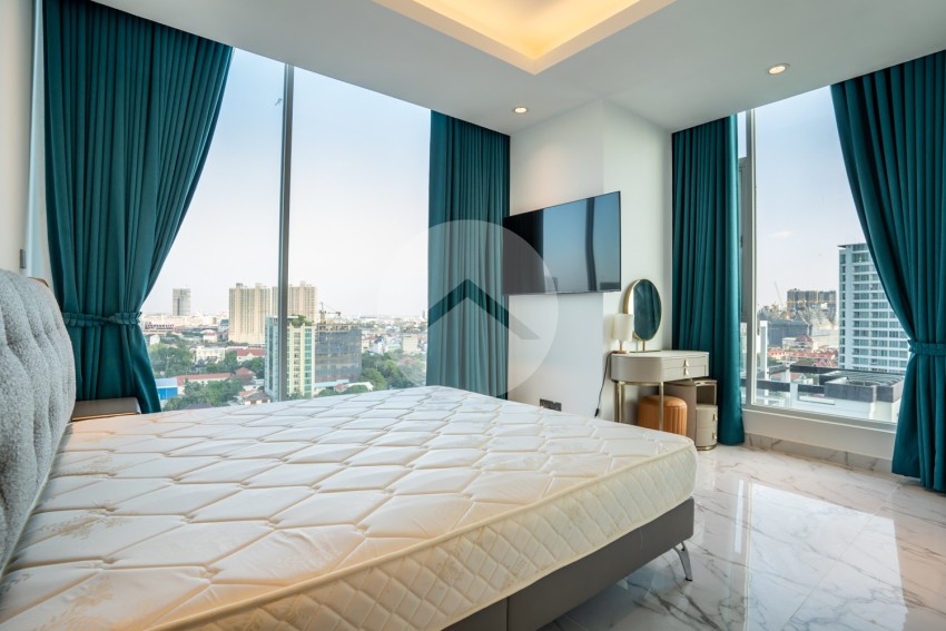 2 Bedroom Condo For Rent, J Tower 2, BKK1, Phnom Penh