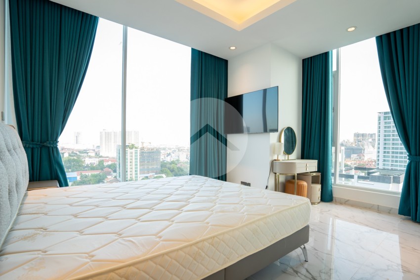 2 Bedroom Condo For Rent, J Tower 2, BKK1, Phnom Penh