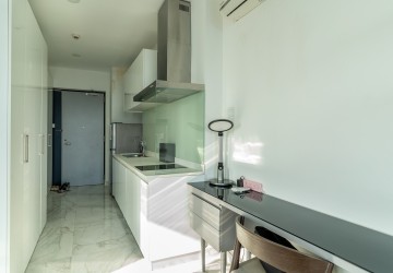 Studio Condo For Rent - J Tower 1, Tonle Bassac, Phnom Penh thumbnail