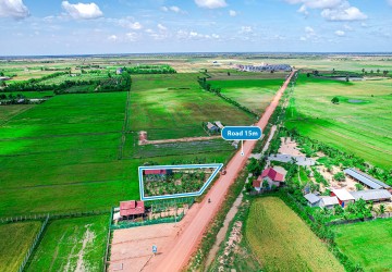 870 Sqm Residential Land For Sale -  Krabei Riel, Siem Reap thumbnail