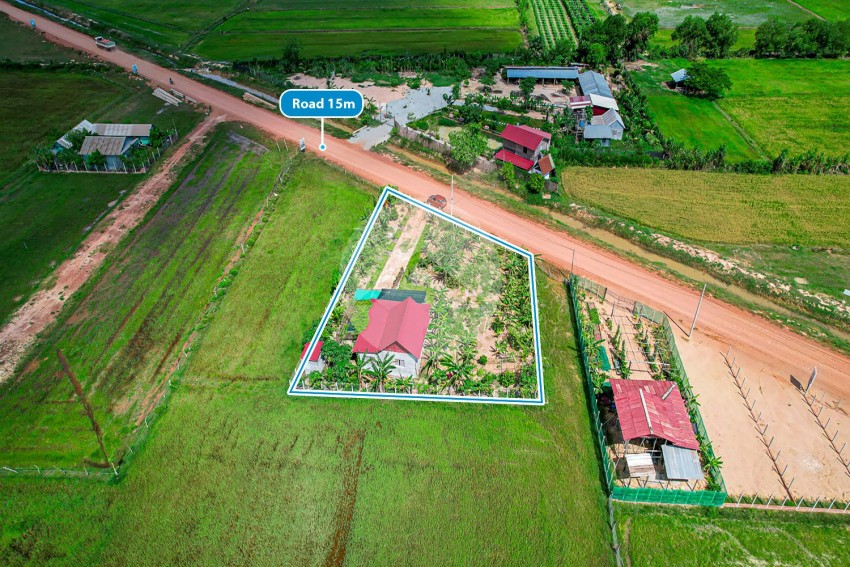 870 Sqm Residential Land For Sale -  Krabei Riel, Siem Reap