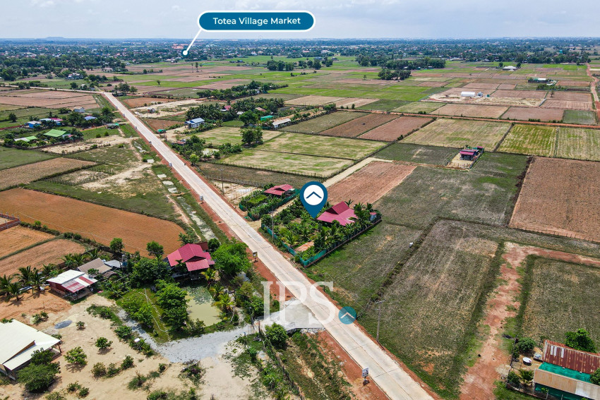 870 Sqm Residential Land For Sale -  Krabei Riel, Siem Reap