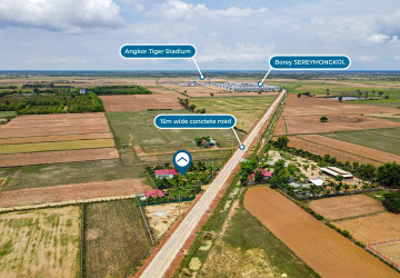870 Sqm Residential Land For Sale -  Krabei Riel, Siem Reap thumbnail