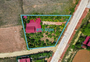 870 Sqm Residential Land For Sale -  Krabei Riel, Siem Reap thumbnail