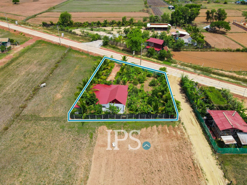 870 Sqm Residential Land For Sale -  Krabei Riel, Siem Reap