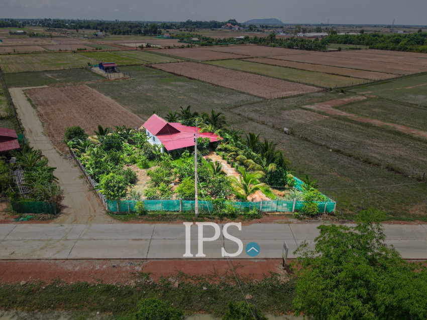870 Sqm Residential Land For Sale -  Krabei Riel, Siem Reap