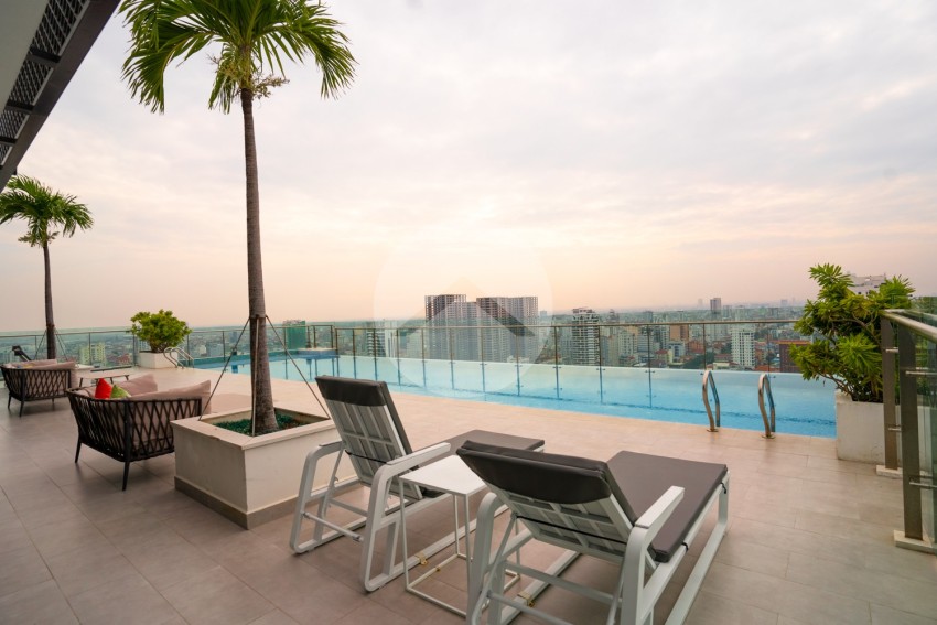 18th Floor Studio Condo For Sale - J Tower 1, Tonle Bassac, Phnom Penh