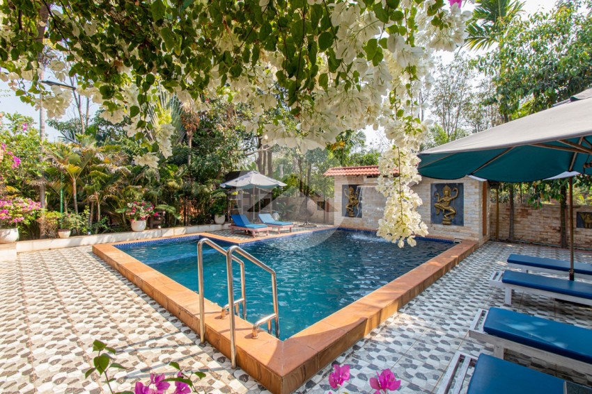 28 Bedroom Boutique Villa For Sale - Svay Dangkum, Siem Reap