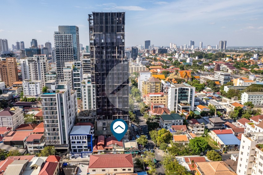 582 Sqm Corner Plot Land For Sale - BKK1, Phnom Penh